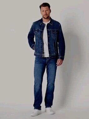 C.E. Schmidt Men's Workwear Denim Med Wash Jacket 2X New